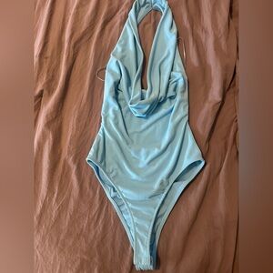 Halter Low Scoop Bodysuit